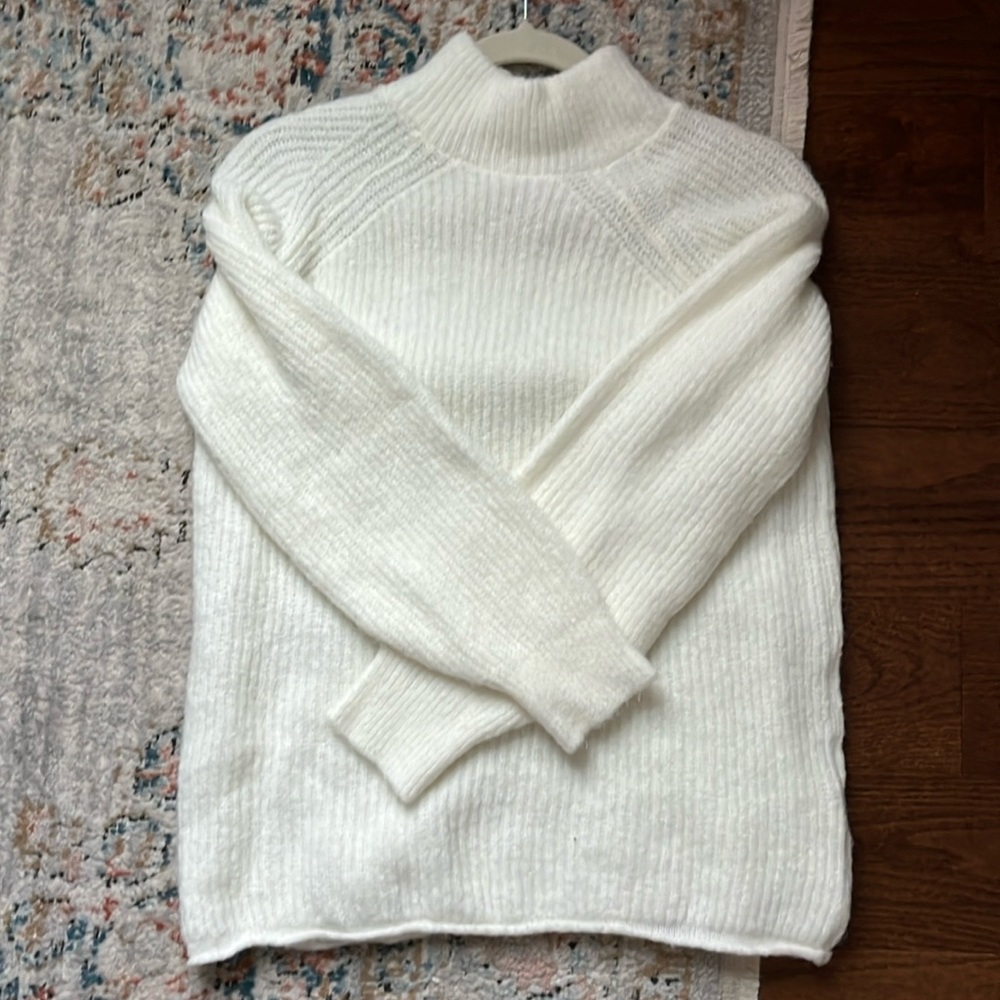 Cream knit sweater